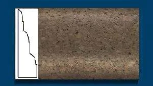 Плинтус пробковый ArtCorkDesing С 105 (Колер 7) 18x45x910 мм в Стерлитамаке