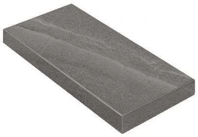 Керамогранит Italon Контемпора Карбон 33x120 ступень угловая правая в Стерлитамаке