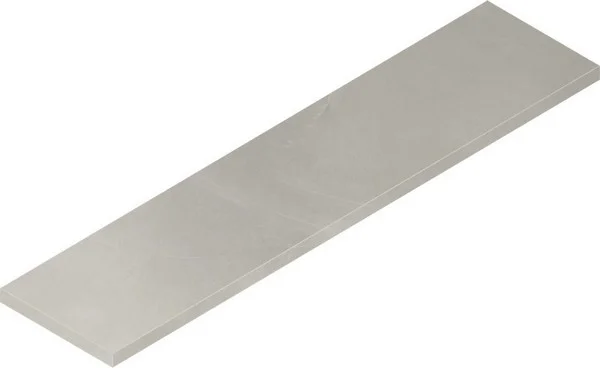 Керамогранит Italon Континуум Сильвер Ступень угловая левая 33х120 (Натуральная) в Стерлитамаке