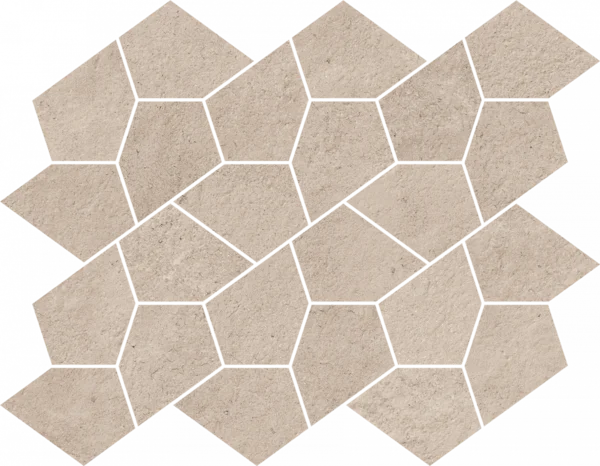 Керамогранит Italon Этернум Крим Мозаика Калейдо 35.6х27.6 (Натуральная) в Стерлитамаке
