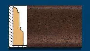 Плинтус пробковый ArtCorkDesing С 103 (Колер 14) 12х65х910 мм в Стерлитамаке