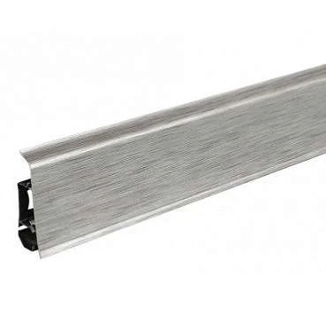 Плинтус пластиковый Arbiton INDO70 17 Алюминий 2,5 м в Стерлитамаке