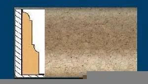 Плинтус пробковый ArtCorkDesing С 103 (Колер 5) 12х65х910 мм в Стерлитамаке