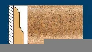 Плинтус пробковый ArtCorkDesing С 103 (Колер 8) 12х65х910 мм в Стерлитамаке