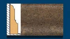 Плинтус пробковый ArtCorkDesing С 103 (Колер 10) 12х65х910 мм в Стерлитамаке