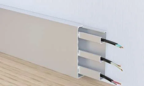 Алюминиевый плинтус Fezard Кабельный ALP-G80 Алюминий 80*15*2500 мм в Стерлитамаке