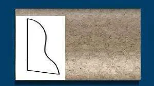 Плинтус пробковый ArtCorkDesing С 102 (Колер 6) 20x40x910 мм в Стерлитамаке