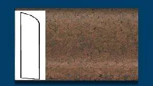 Плинтус пробковый ArtCorkDesing С 106 (Колер 11) 10х60х910 мм в Стерлитамаке