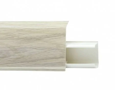 Пластиковый плинтус Royce №526 Дуб Орегон (55х23х2200мм) в Стерлитамаке