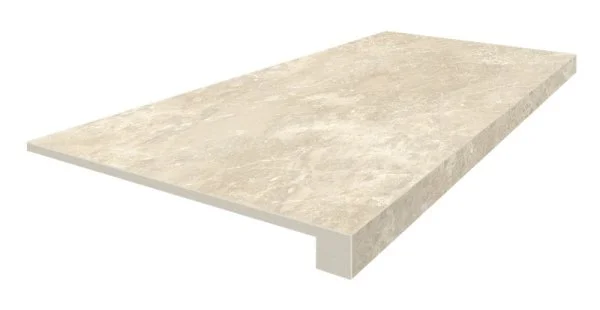 Керамогранит Coliseum Да Винчи Беж Ступень фронтальная (Натуральный, 33х60) в Стерлитамаке