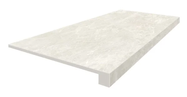 Керамогранит Coliseum Да Винчи Уайт Ступень фронтальная (Натуральный, 33х60) в Стерлитамаке