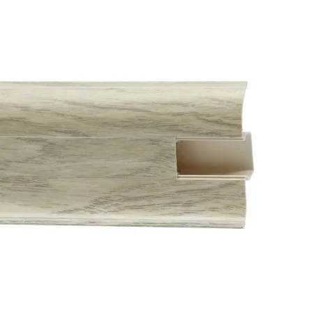 Пластиковый плинтус Royce №853 Дуб Супрема (58х22х2200мм) в Стерлитамаке