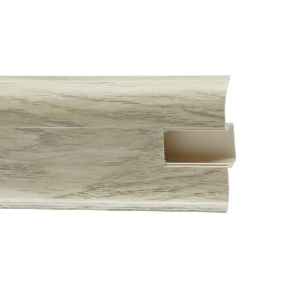 Пластиковый плинтус Royce №853 Дуб Супрема (58х22х2200мм) в Стерлитамаке