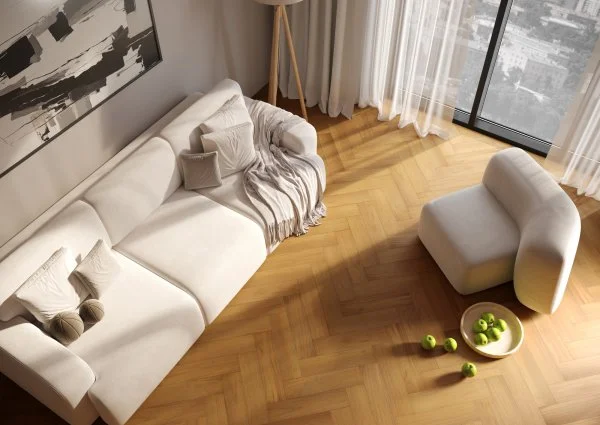 Паркетная доска Quartz Parquet Штучный паркет Тик Южноамериканский 44-400-71 в Стерлитамаке