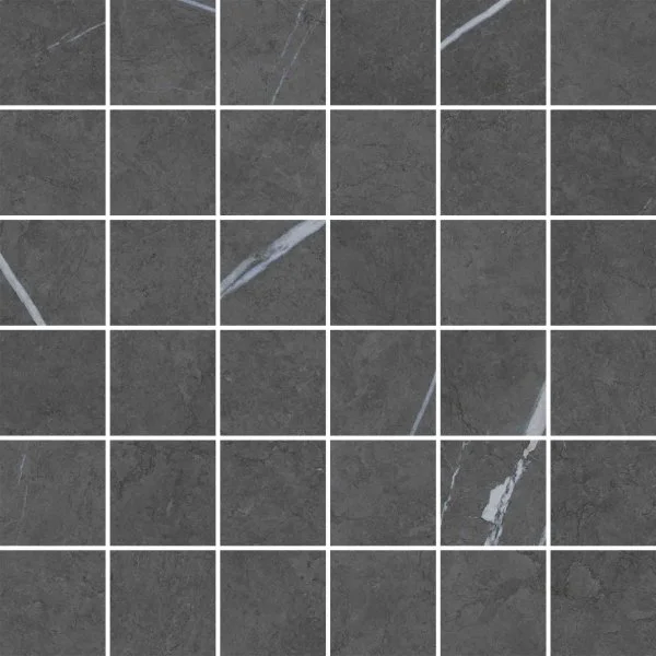 Керамогранит Italon Метрополис Империал Блэк Мозаика 30х30 (Натуральная) в Стерлитамаке