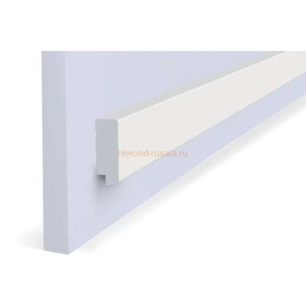 Финишный молдинг LF124B NP левый белый (31х12х2700мм) в Стерлитамаке