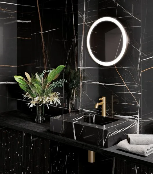 Керамогранит Italon Шарм Делюкс Сахара Нуар 80х80 (Натуральная и реттифицированная) в Стерлитамаке