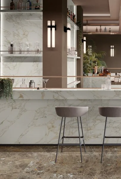 Керамогранит Italon Шарм Делюкс Арабескато Уайт 80х160 (Люкс и реттифицированная) в Стерлитамаке