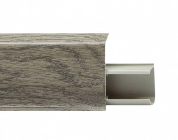 Пластиковый плинтус Royce №532 Дуб Рустикальный (55х23х2200мм) в Стерлитамаке