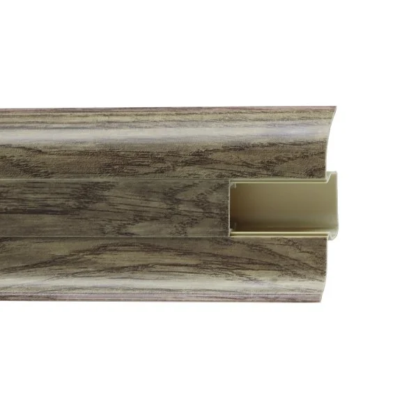 Пластиковый плинтус Royce №841 Дуб Миланский (58х22х2200мм) в Стерлитамаке