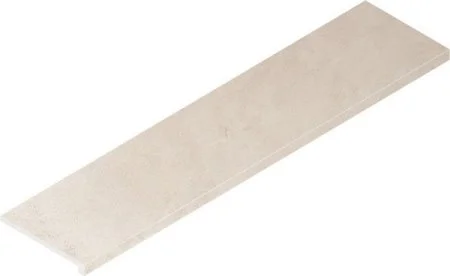 Керамогранит Italon Этернум Сноу Ступень угловая правая 33х120 (Натуральная) в Стерлитамаке