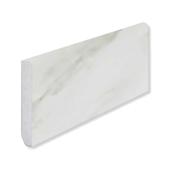 Кварцевый плинтус Fargo 6089-1 Белый Мрамор 80х11х2200 мм в Стерлитамаке