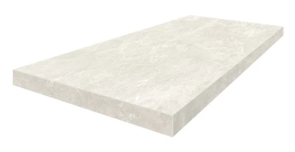 Керамогранит Coliseum Да Винчи Уайт Ступень угловая левая (Натуральный, 33х60) в Стерлитамаке