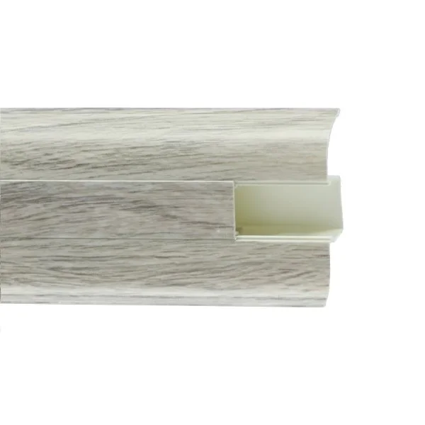 Пластиковый плинтус Royce №822 Дуб Альба (58х22х2200мм) в Стерлитамаке