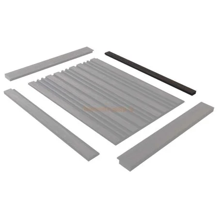 Финишный молдинг LF124B BR395K левый декорированный (31х12х2700мм) в Стерлитамаке