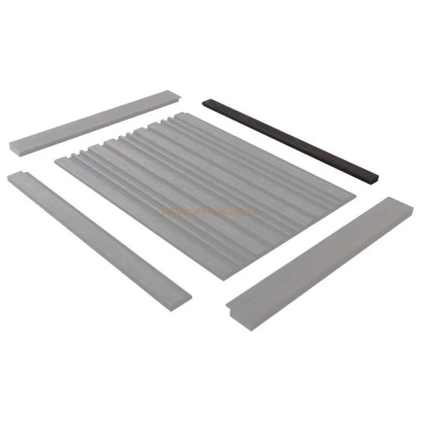 Финишный молдинг LF124B BR395K левый декорированный (31х12х2700мм) в Стерлитамаке