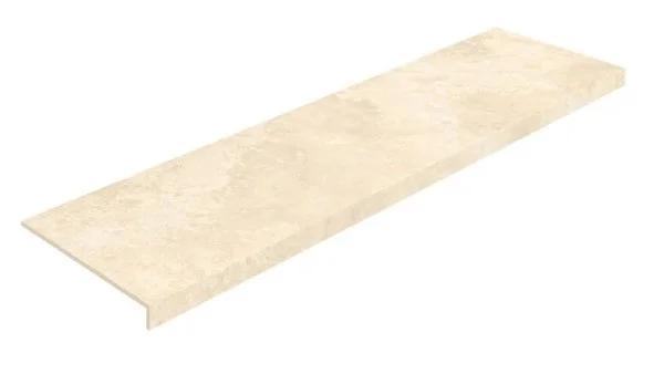 Керамогранит Coliseum Аурелия Уайт Ступень фронтальная (Натуральный, 33х120) в Стерлитамаке