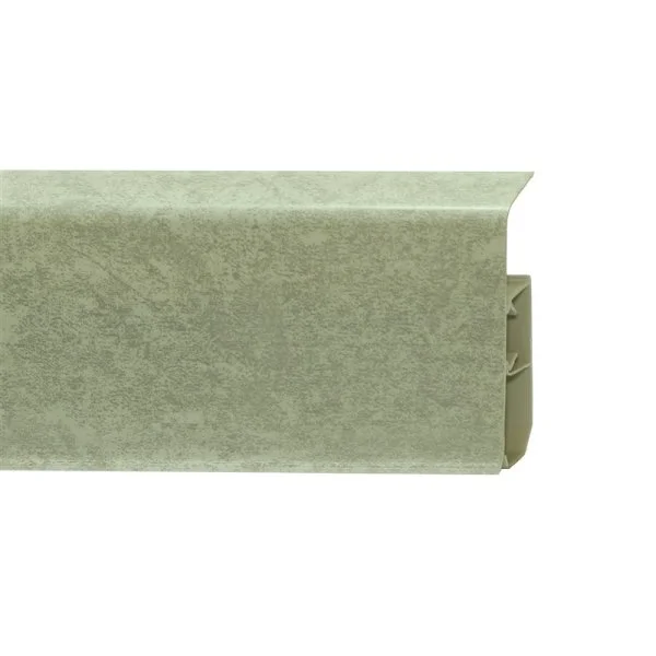 Пластиковый плинтус Royce №339 Мрамор Светлый (80х24х2200мм) в Стерлитамаке