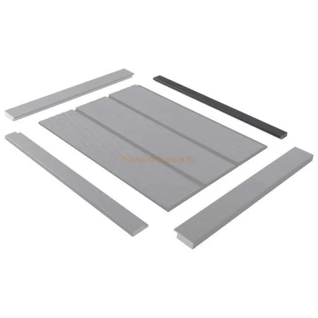 Финишный молдинг LF124B GR15K левый декорированный (31х12х2700мм) в Стерлитамаке