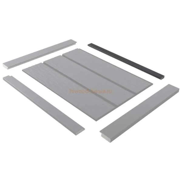 Финишный молдинг LF124B GR15K левый декорированный (31х12х2700мм) в Стерлитамаке