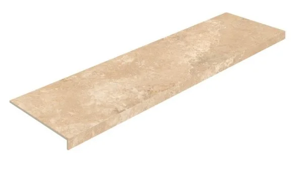 Керамогранит Coliseum Аурелия Беж Ступень фронтальная (Натуральный, 33х120) в Стерлитамаке
