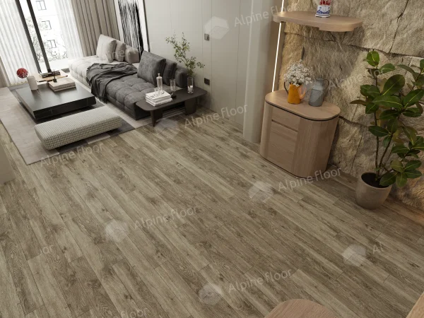 Каменно-полимерная плитка Alpine Floor Grand Sequoia Village Венге Грей ECO 11-807 4мм, 43 класс в Стерлитамаке