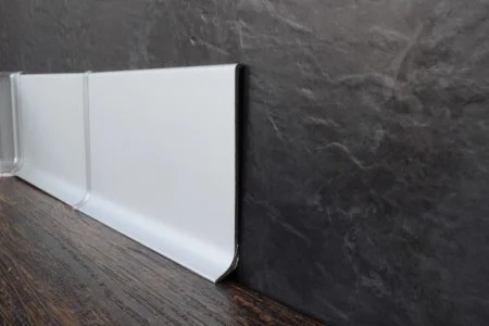 Алюминиевый плинтус ЭлитПроф Анодированный Плоский (40х11х2500 мм) в Стерлитамаке