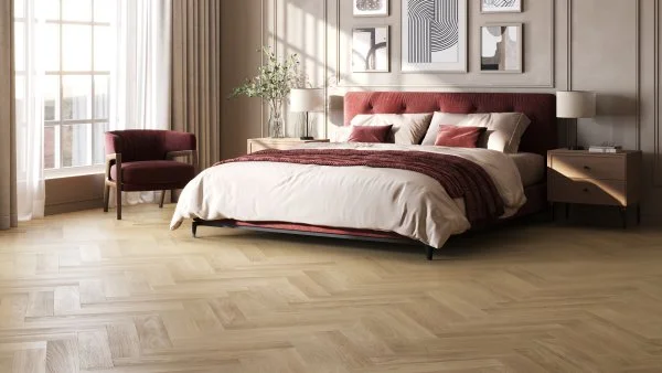 Паркетная доска Quartz Parquet Английская Ёлка Дуб Лимба 33-405 в Стерлитамаке