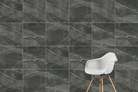 Керамогранит Vitra SityMarble Калакатта Блэк 60х60 (Лаппатированная и Реттифицированная) в Стерлитамаке
