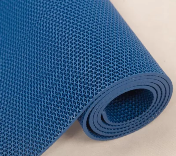 Грязезащитное рулонное покрытие ЗигЗаг Синий 4,5 мм (1,2 м) Китай в Стерлитамаке