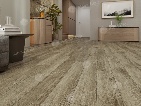 Каменно-полимерная плитка Alpine Floor Grand Sequoia Village Венге Грей ECO 11-807 4мм, 43 класс в Стерлитамаке