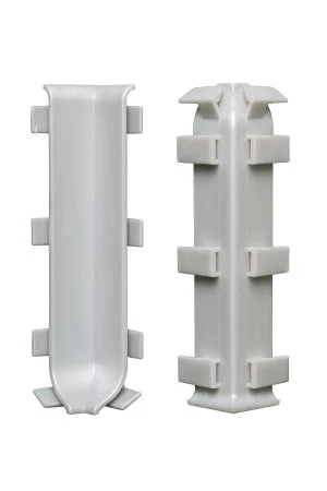 Внутренний угол Bonkeel ПЛ100 серый (ПВХ) в Стерлитамаке