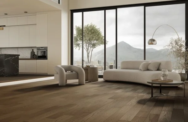 Паркетная доска Quartz Parquet Классик 5 мм Дуб Брауни 413 в Стерлитамаке