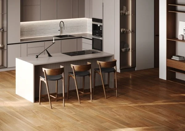 Паркетная доска Quartz Parquet Классик 5 мм Дуссия Африканская 550-63 в Стерлитамаке