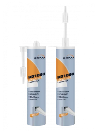 Монтажно-стыковочный клей HiWood HD1000 Белый 280 ml в Стерлитамаке