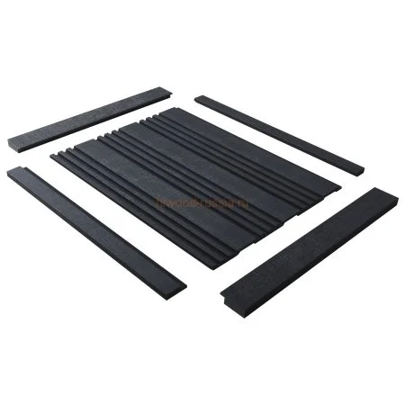 Финишный молдинг LF124B BK114K левый декорированный (31х12х2700мм) в Стерлитамаке