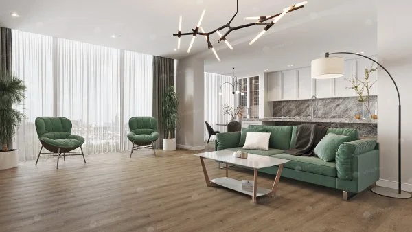 Каменно-полимерная плитка Alpine Floor Solo Ларгетто ECO 14-3, 3,5 мм 34 класс в Стерлитамаке