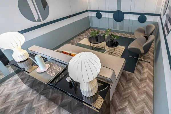 Пробковое покрытие CorkStyle Chevron Silver в Стерлитамаке