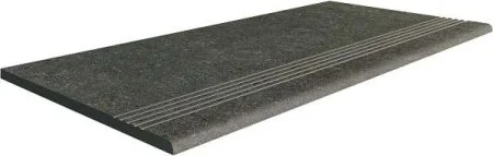 Керамогранит Italon Аурис Блэк ступень (Натуральная, 30х60) в Стерлитамаке