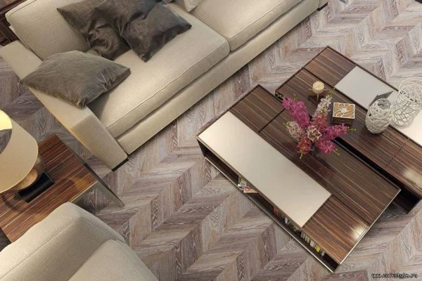 Пробковое покрытие CorkStyle Chevron Brown (1235*305*6 мм) HC в Стерлитамаке